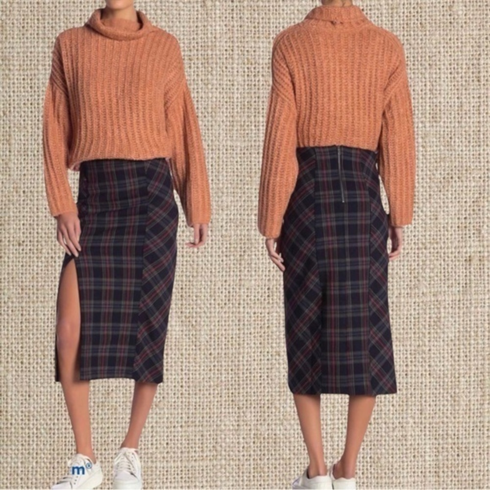 Free people Midi Skirt with slit